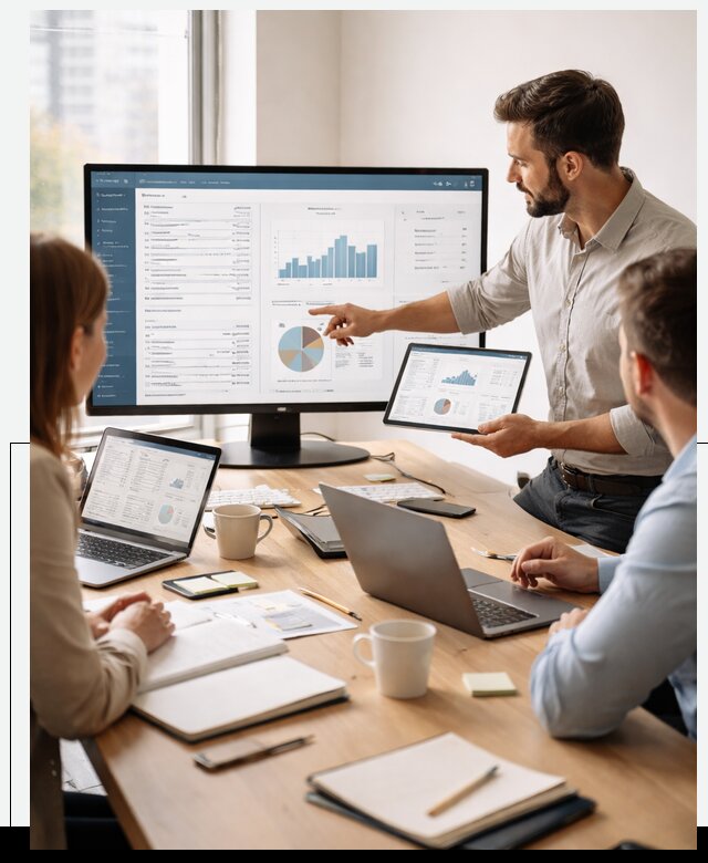 Разработка и внедрение ERP систем под бизнес в Долгопрудном