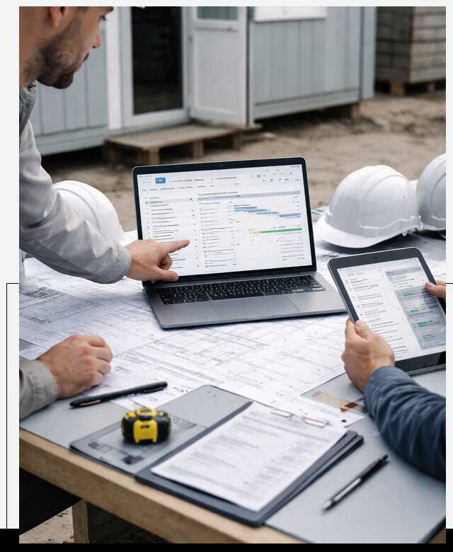 ERP для строительной компании в Долгопрудном автоматизация процессов