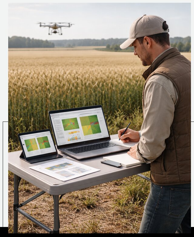Система AI прогнозирования урожайности для точных агрономий в Долгопрудном