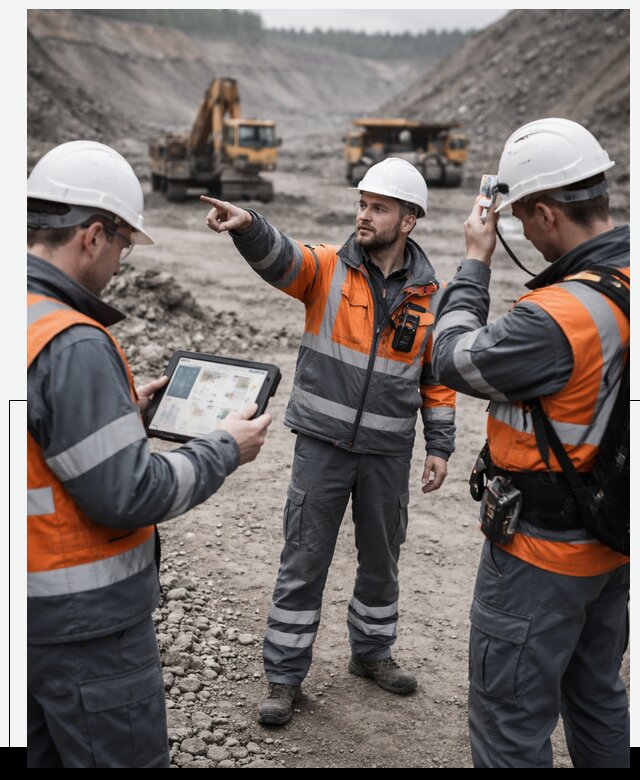 Система контроля персонала для горнодобывающей отрасли в Долгопрудном