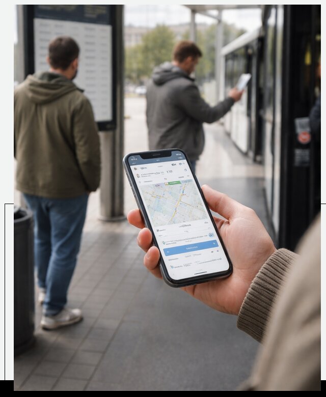 Мобильное приложение для пассажиров в Долгопрудном с оплатой и расписанием